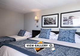 Standard triple Suite with double bed and single bed