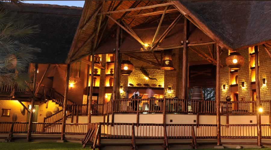 Evening view of David Livingstone lodge exterior
