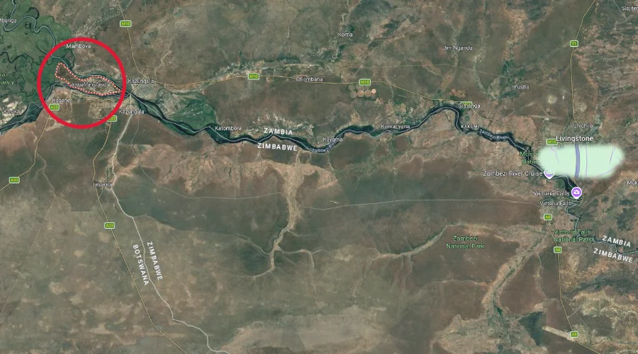 Location Of Ichingo Lodge
